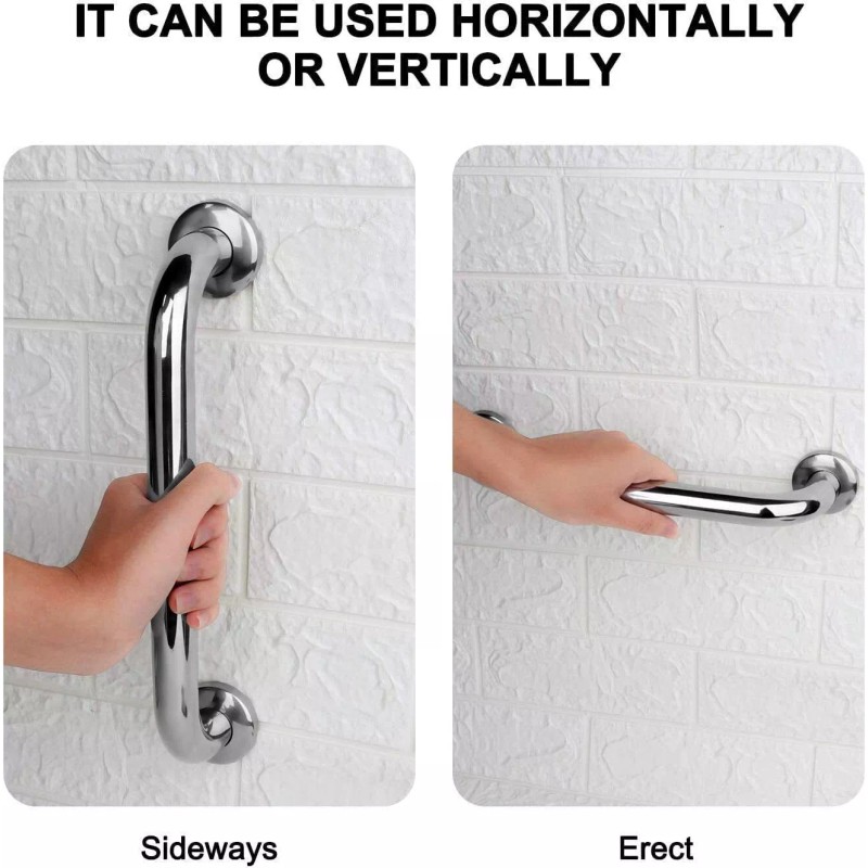 Dazone 2Pcs Grab Bar Bathroom Stainless Steel Safety Handicap Shower