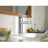 Moen Beric Chrome Modern One-Handle Single Hole Bathroom Faucet with