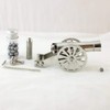 TIETHEKNOT Mini Napoleon Cannon Model Metal Replica Desktop Decorating and