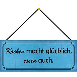 Schatzmix Tin-Plate Sign, Sheet metal, Multicoloured, 27x10 cm