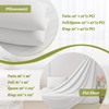 N&Y HOME StretchSnug Sheets Set Twin Size - Stretchy Sheets