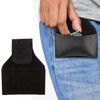 Billiard Chalk Holder, Pouch Pool Cue PU Leather Chalk Holder