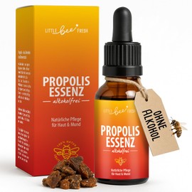 little bee fresh Propolis Essenz alkoholfrei | natürliche Pflege aus dem Bienenstock – hautfreundlich & vielseitig – ohne Alkohol – für die ganze Familie & Tiere – 100% Imkerqualität