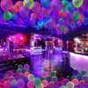 Pack of 100 Neon Balloons Fluorescent Party 7 Colours Birthday