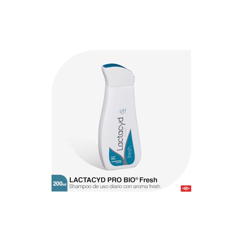 Lactacyd Fresh - Shampoo Íntimo de Uso Diario, 200 ml