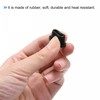 sourcing map Pack of 4 Rubber Grommet Holder Diameter 35/64