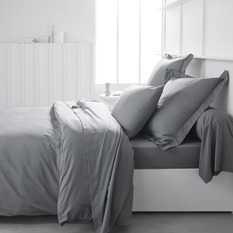 TODAY Essential Fitted Sheet, 160 x 200 cm, Double, 100%