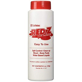 Safetec 53376M Red Z Fluid Control Solidifier, 5 oz.