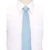 [COLORATA] Carolata Dolphin Pattern Necktie (100% Silk / Jacquard Woven),