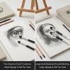 6 Pcs Oil Pastel Blending Sticks, Dual Tip Sponge &