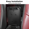 Voodonala for Challenger Center Console Cover Armrest Cover Pad for