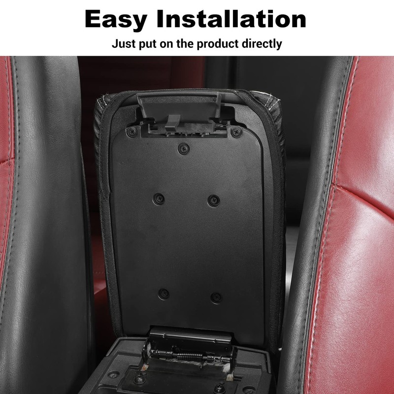 Voodonala for Challenger Center Console Cover Armrest Cover Pad for
