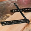 STAHLWERK Ruler Set of 3 3 Metres Precise Plastic Folding