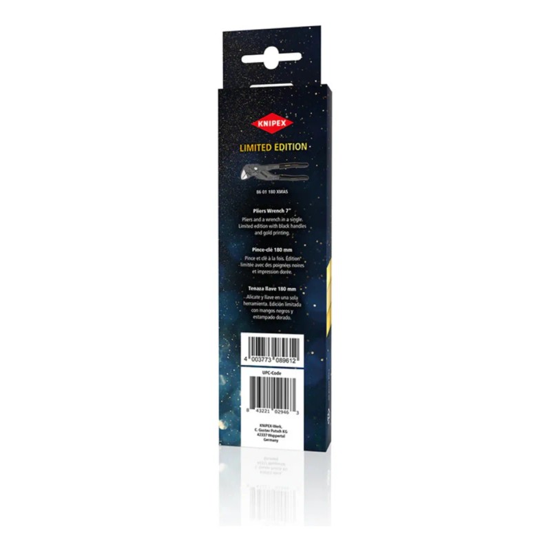 Pinza De Extensión 7.25'' Xmas 2023 Knipex 86 01 180