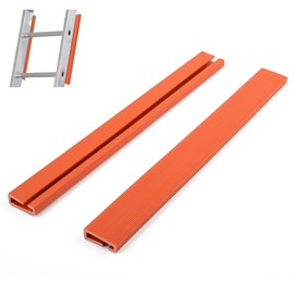 Ladder Stabilizer, Rail Ladder Covers for Gutters & Roof, Ladder Safety Protector Fits Extension Ladders with 1”Wide Offset “T” Profile, Used to Fall Prevention and Scratch Protection, 2 Pack