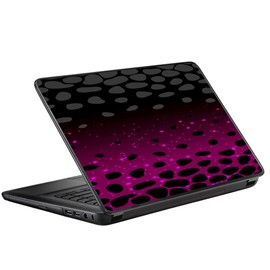 Protective Vinyl Skin Decal for HP 2000 Laptop (2013-14) 15.6" 15" cover sticker skins decals / Spotted Pink Black Wallpaper