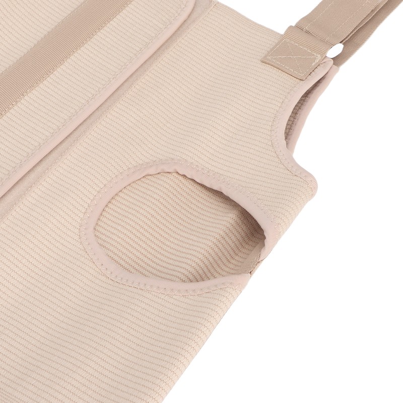 Chest Support Brace Widen Fixation Adhesive Adjustable Shoulder Strap Breathable