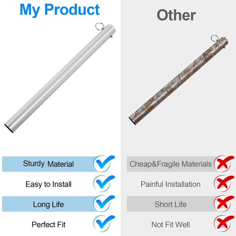 New Upgraded 10351 Lifting Handle Assembly Compatible with Tapco PRO