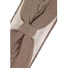 Sterntaler Unisex Children's Headband Baby Headband Knitted Bow Brown 53,