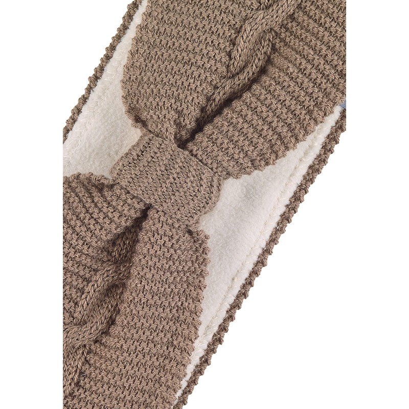 Sterntaler Unisex Children's Headband Baby Headband Knitted Bow Brown 53,