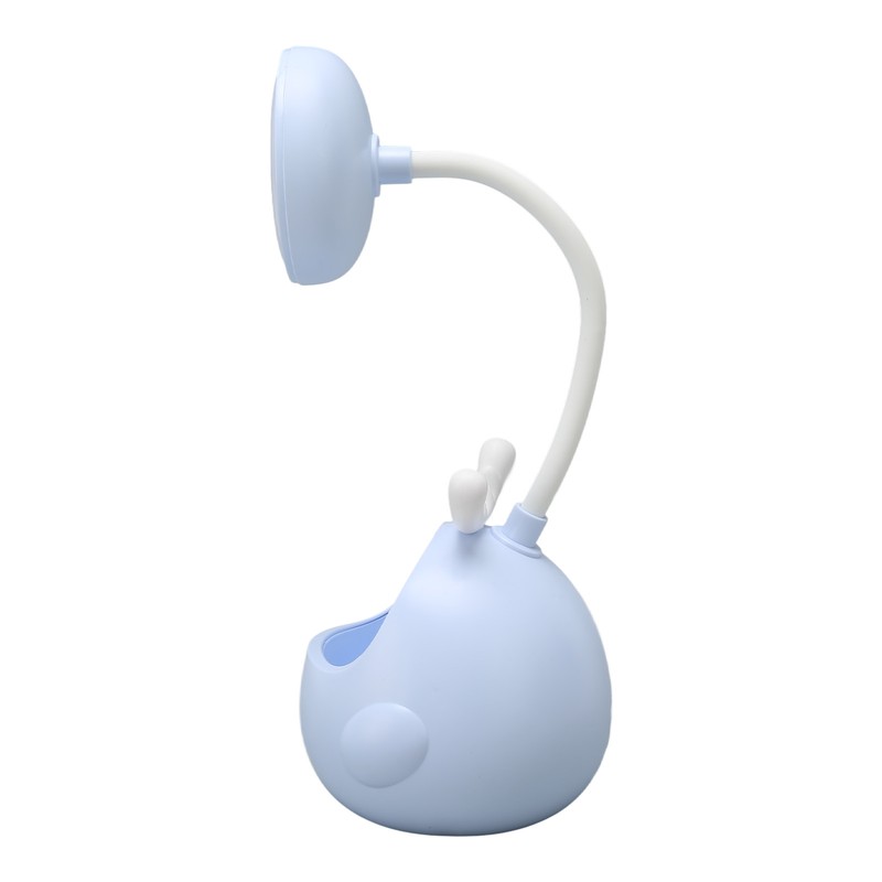 LED Table Lamp Flexible Hose Foldable Desk Light with Pen
