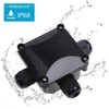 Waterproof Junction Boxes 3 Way Cable Connectors Outdoor External Electrical