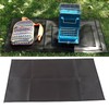Grill Mat Fireproof Heat Resistant Insulated Pad Protector Black for