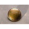 Bezelry 12 Pieces Lined Edge Pattern Metal Shank Buttons. 22mm