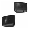 Mirror Cap Cover Textured Black Tow Left and Right Pair