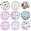 ADOFUN Shower Cap, Repeatable, Waterproof Shower Cap, Thick, Large, Hair