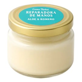 Crema Para Manos De Aloe Y Romero Ingredientes Naturales Romero