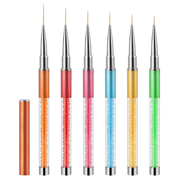 Artdone Artdone Nail Art Brushes Set,6PCS Nail Art Liner Brushes