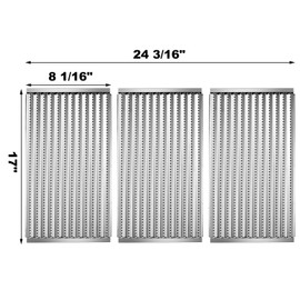 G466-2400-W1 463242516 Tru Infrared Grill Emitter Plates Replacement Parts for Charbroil Commercial Tru Infrared 3 Burner 463355220 463242515 463367016 463242516 463246018 17 Inch Infrared Emitter