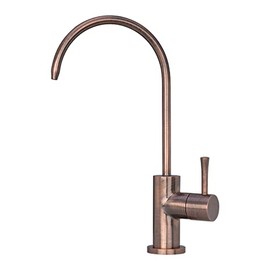 Kitchen Water Filter Faucet Fits Most Reverse Osmosis Units or Water Filtration System in Non-Air Gap (Antique Copper)