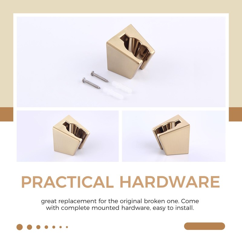 Hand Held Shower Bracket with Two Slot, Aomasi Handheld Shower