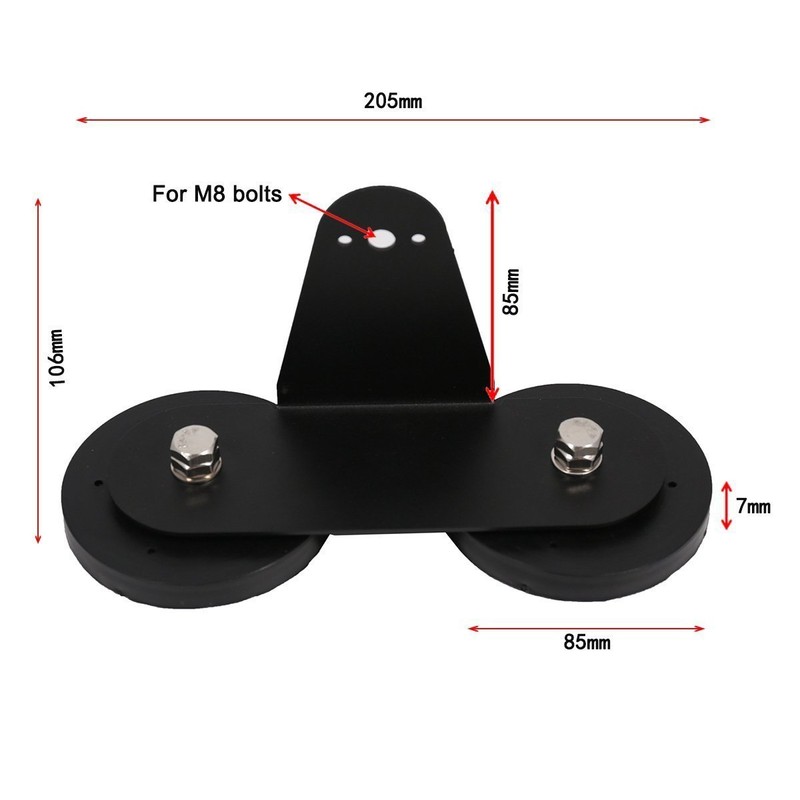 Universal-fit Ultra Strong Power Magnet Magnetic Mounting Base for LED