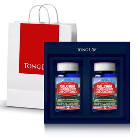 통라이프 ()하이칼슘+마그네슘+아연+비타민D(1200mg x 90정)2병선물세트 Tong Life High Calcium + Magnesium + Zinc + Vitamin D (1200mg x 90 tablets) 2-Bottle Gift Set