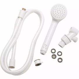 DO IT BEST 401020 Do it 1-Spray White Hand-Held Shower Kit