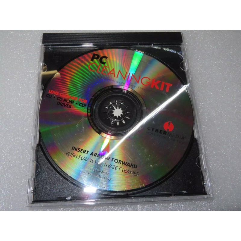 ATHANA CD LENS cleaner ACTIVATE SOUND BLASTER CD DRIVE PC