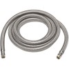 Braided Stainless Steel Ice Maker Water Supply Hose - 15