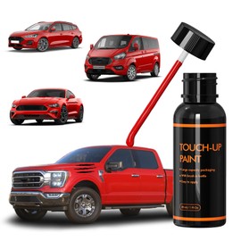 XTryfun PQ Race Red Touch Up Paint for Ford, DIY Car Paint Scratch Repair Kit, Automotive Paints, Quick & Easy Fix Scratch Repair for F-150/Mustang/Ranger/Escape/Explorer/Bronco/Responder