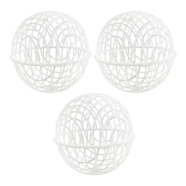 SUIOPPYUW 3pack/lot Lightweight Crafted Ball Cage Range 3pieces Chicken Ball Ranging Chicken Orb Cage to Outdoor Animal Cage Free