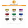 New brothread Metallic Machine Embroidery Thread 500m per Spool in