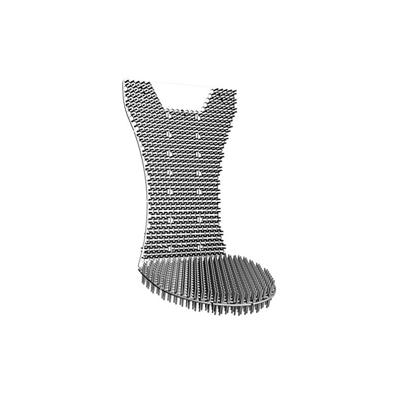 Mini Splash Hog Vertical Urinal Screen - Cotton Blossom