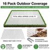 PatiencET Outdoor Cat Deterrent Mats 16 Pack 16 x 13