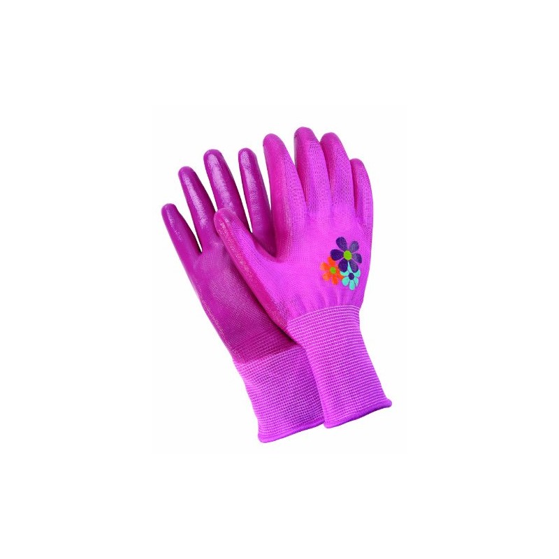 MAGID AL314T Allegro Ultra Grip Gardening Glove, Large, Color Varies