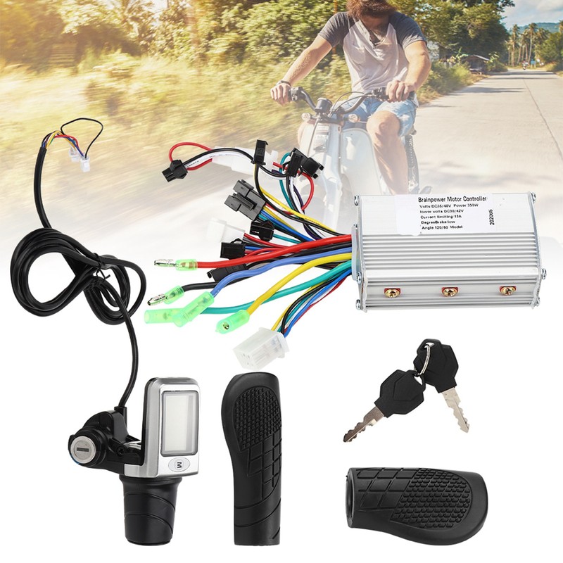 2 in 1 Electric Bicycle Electric Scooter Controller LCD Split