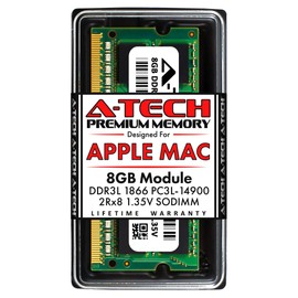 A-Tech 8GB RAM for Apple iMac Late 2015 27 inch Retina 5K | DDR3L 1866MHz / 1867MHz PC3L-14900 1.35V 204-Pin SODIMM Memory Upgrade Module