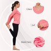 5 Pack Womens Long Sleeve Workout Tops Moisture Wicking Athletic