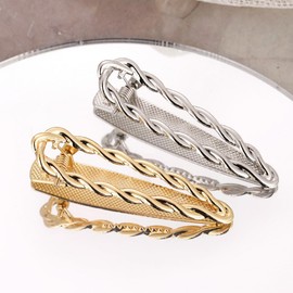 E EMZHOLE Metal Duck Billed Hair Clips- 2 Pcs Snap Hair Barettes for Thin Hair | Hair Snap Clips for Thick Hair Snap Hair Clips Hair Accessories for Women and Girls